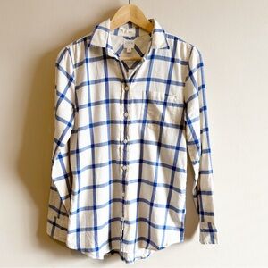 j crew factory | plaid button down